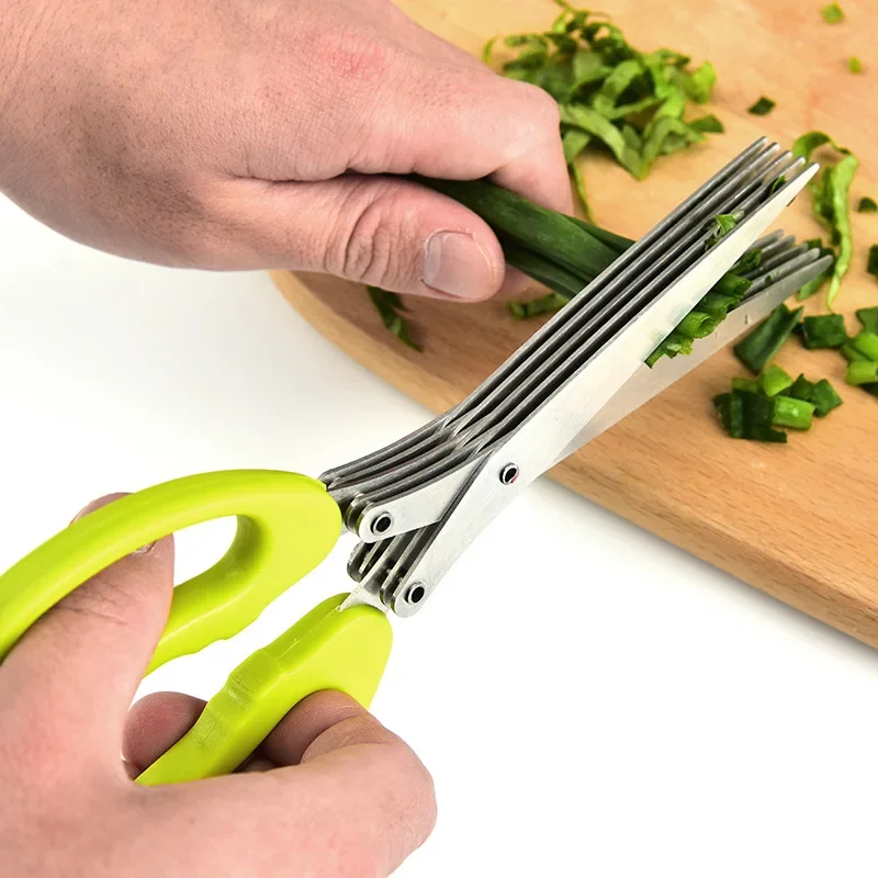 Gaming Kitchen Accessories - Muti-Lagen Keuken Schaar Rvs Groentensnijder Lente-ui