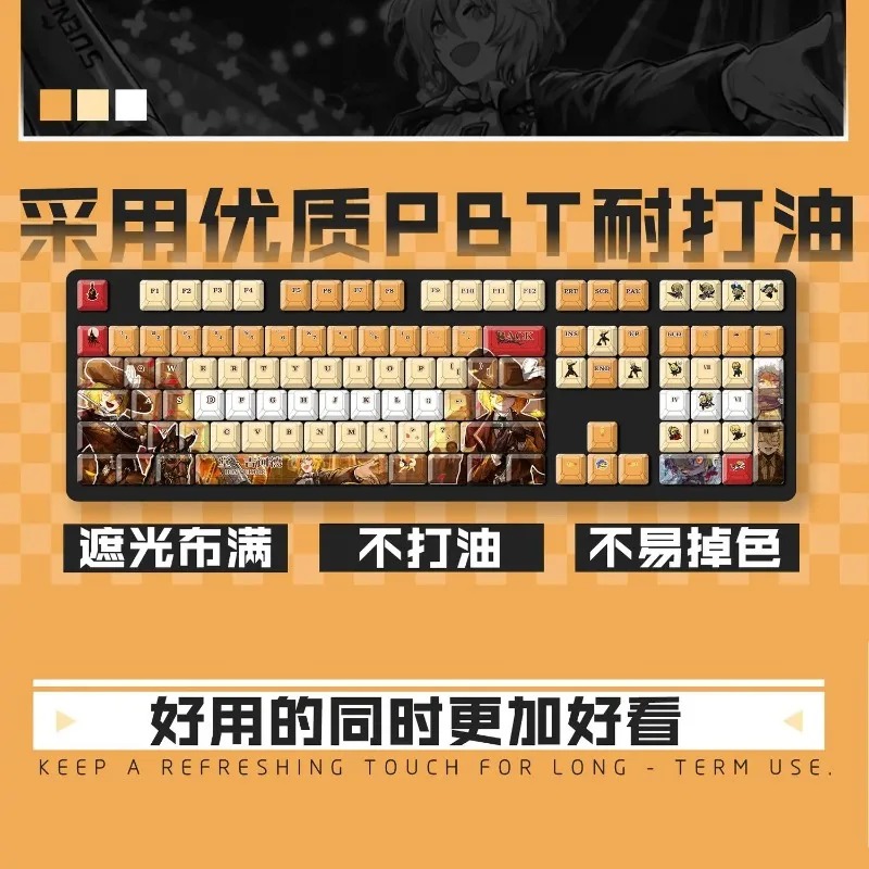 Gaming Accessories Keyboards - Thema Spel Mechanisch Toetsenbord Keycap 122