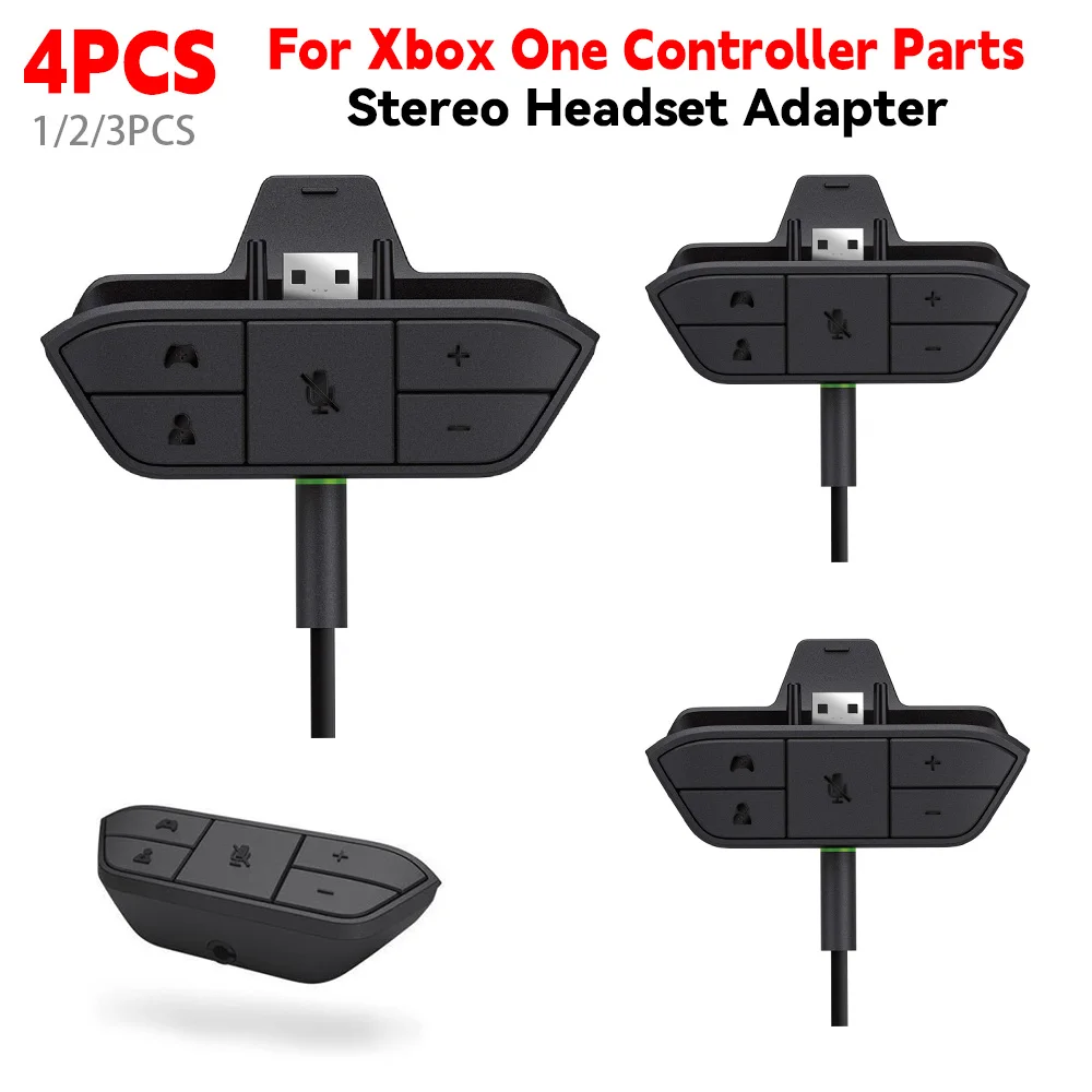 Gaming Controllers Xbox Accessories - Stereo Headset Adapter Voor Xbox One