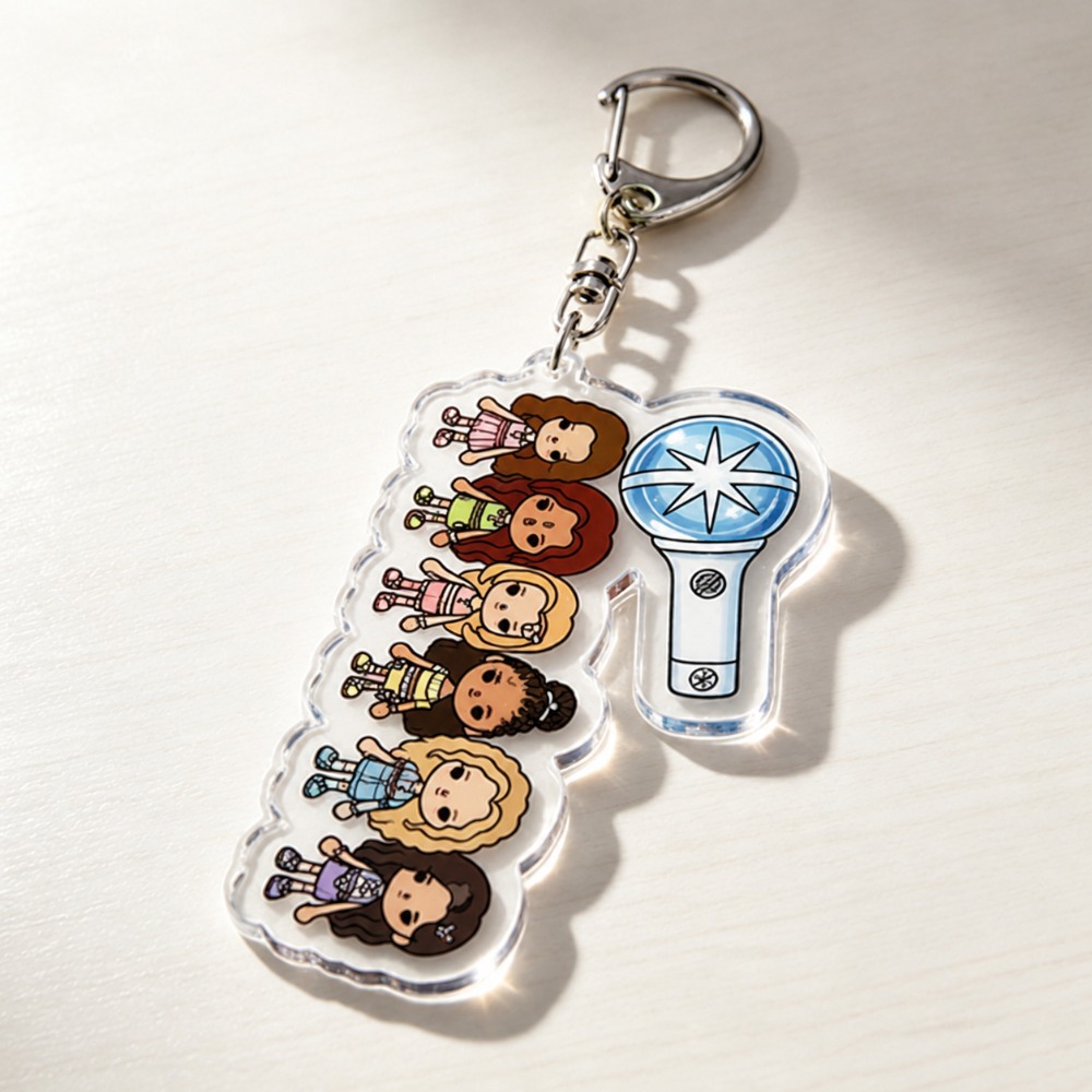 Gaming Accessories Wholesale - K-pop Katseye Sleutelhanger Accessoires Tascharms Schattig