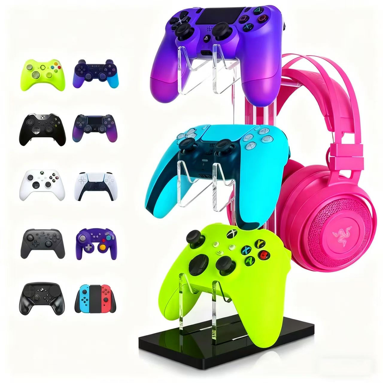 Gaming Controllers Xbox Accessories - Universele 2/3 Tier Controller Houder en