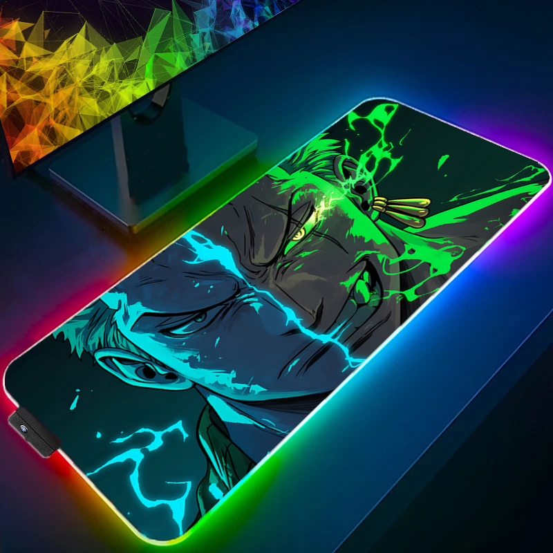 Gaming Accessories Keyboards - EEN STUK Zoro Muismat RGB Gaming