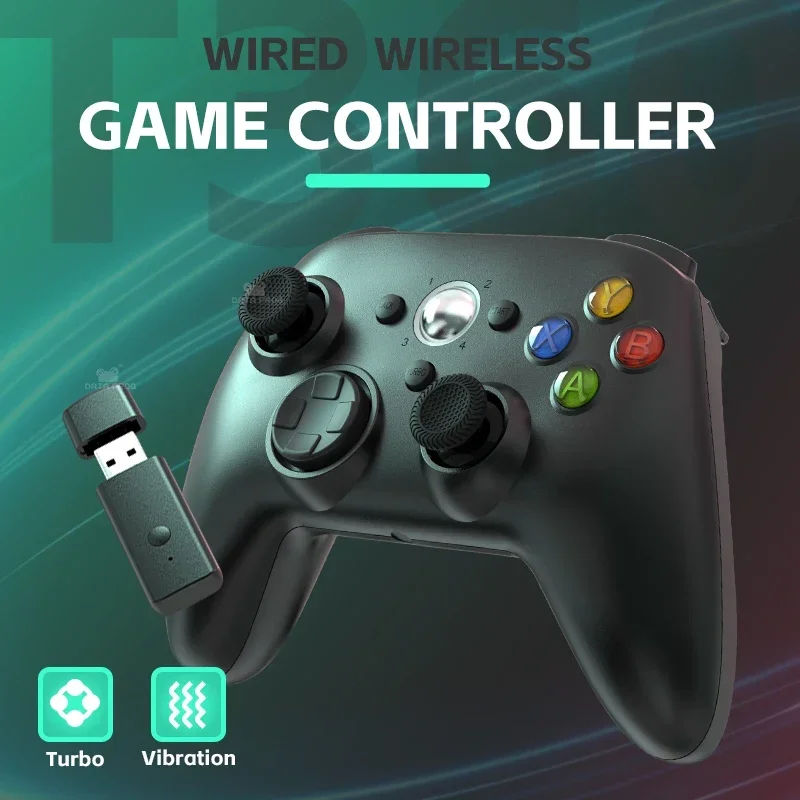 Gaming Controllers Xbox Accessories - DATA FROG Ergonomische Draadloze Turbo Game