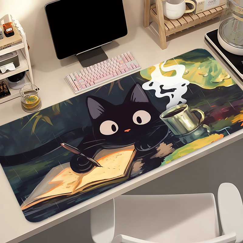 Gaming Accessories Wholesale - Kawaii Zwarte Kat Siliconen Zachte Gaming