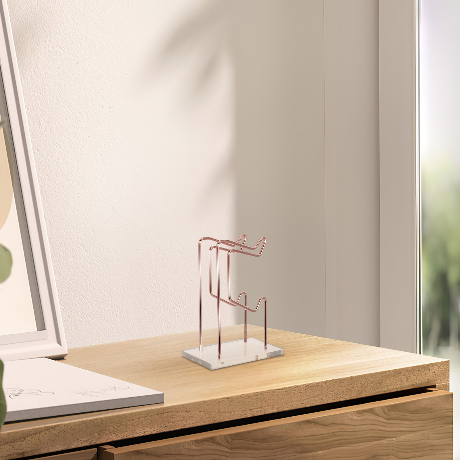 Gaming Accessories Organizer - Tweelaagse standaard voor gamecontrollers en headsets,