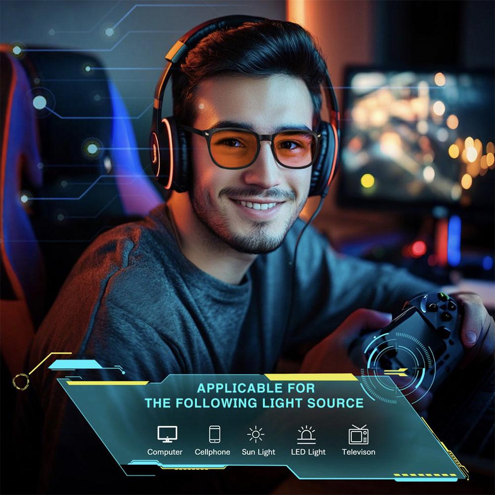 Anti-blauwlichtbrillen met ref - Gaming Glasses Tinted recensie en prijs