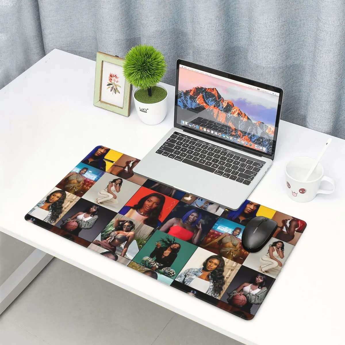 Grote muismat Aya Nakamura Fot - Gaming Accessories Photo recensie en prijs