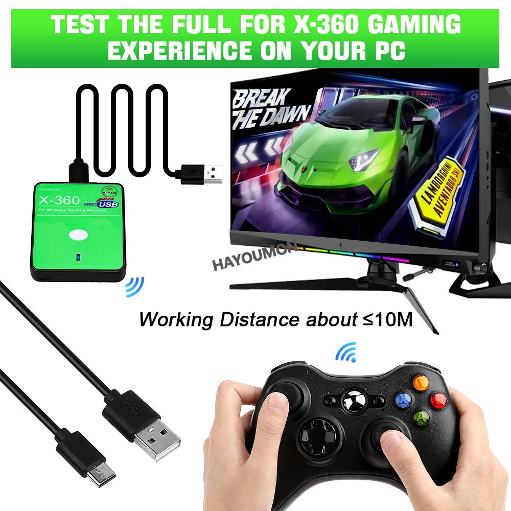 Nieuwe Draadloze Gaming Ontvan - Gaming Controllers Xbox Accessories recensie en prijs