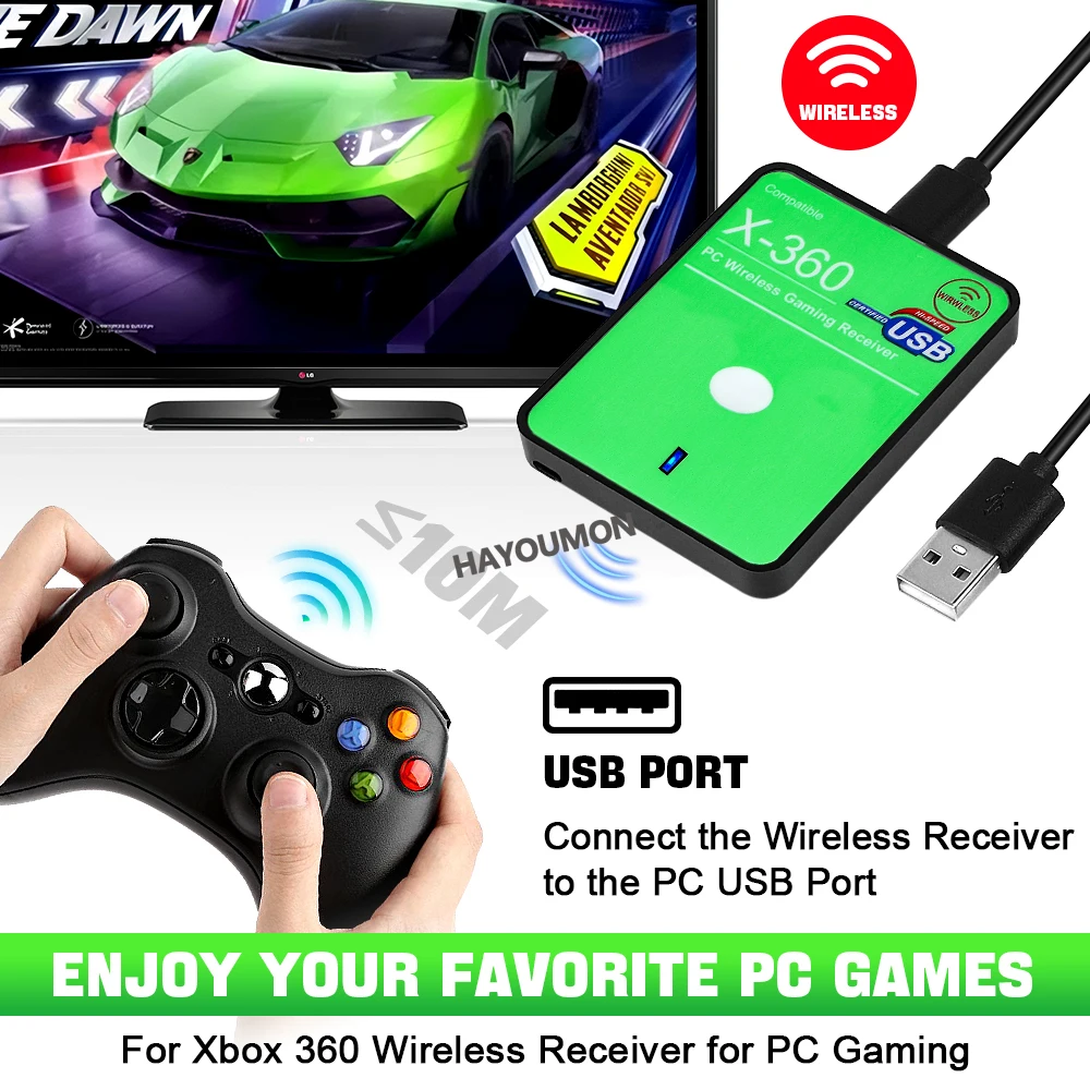Nieuwe Draadloze Gaming Ontvan - Gaming Controllers Xbox Accessories recensie en prijs