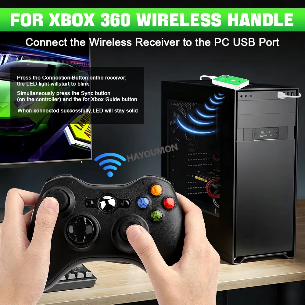 Nieuwe Draadloze Gaming Ontvan - Gaming Controllers Xbox Accessories recensie en prijs