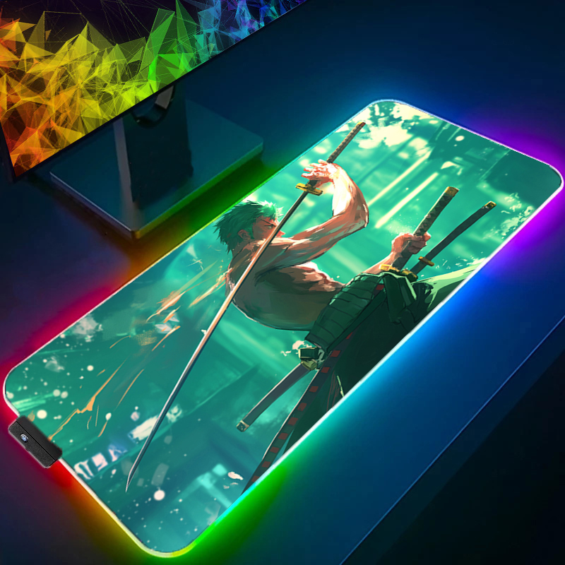 EEN STUK Zoro Muismat RGB Gami - Gaming Accessories Keyboards recensie en prijs