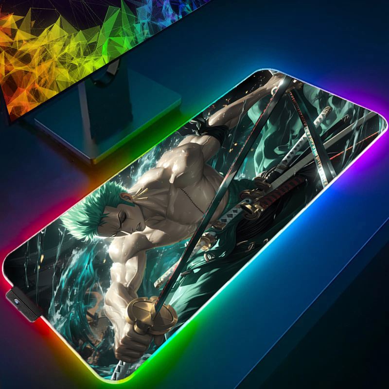 EEN STUK Zoro Muismat RGB Gami - Gaming Accessories Keyboards recensie en prijs