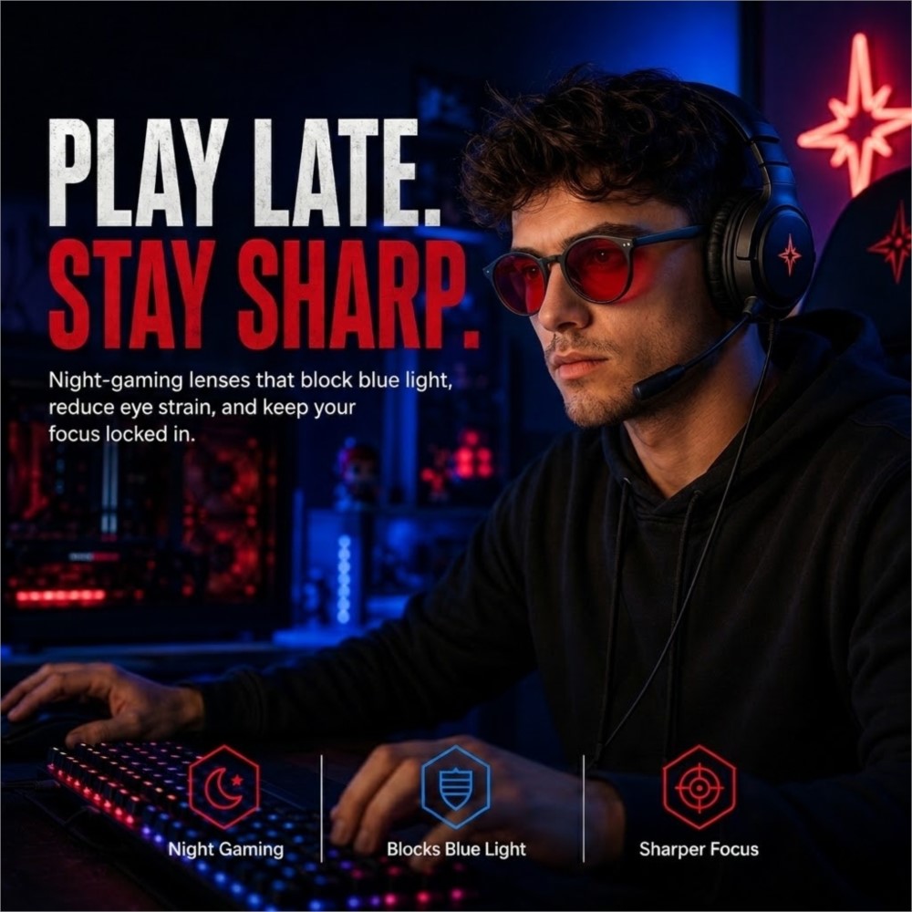 Gamingbrillen voorkomen oogver - Gaming Glasses Tinted recensie en prijs