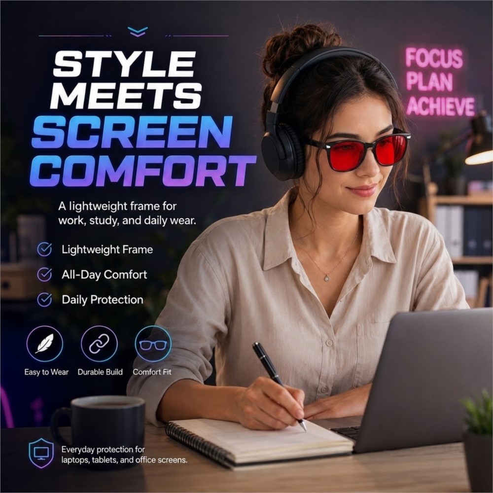 Anti-blauwlicht gamingbrillen  - Gaming Glasses Tinted recensie en prijs