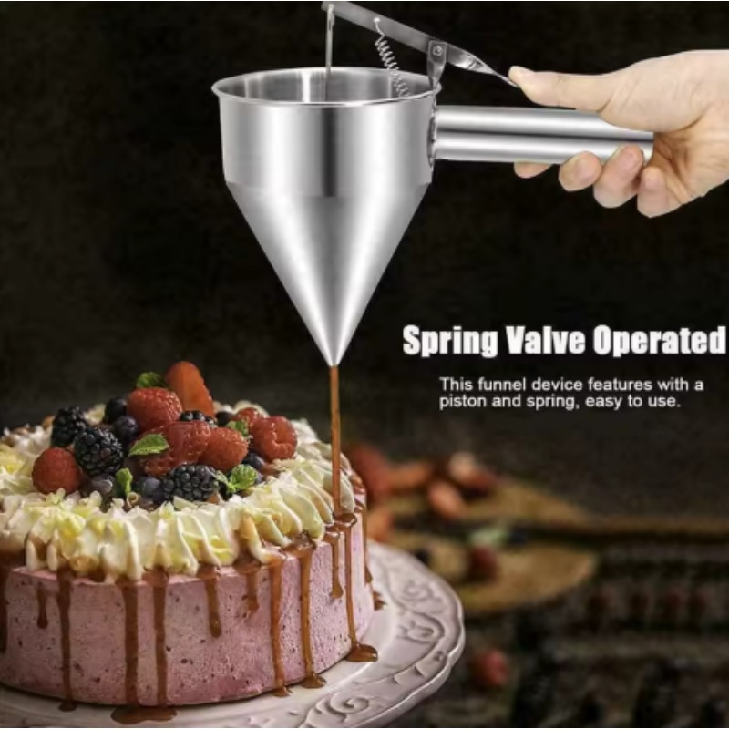 600/1200ML RVS vloeistof trech - Gaming Kitchen Accessories recensie en prijs