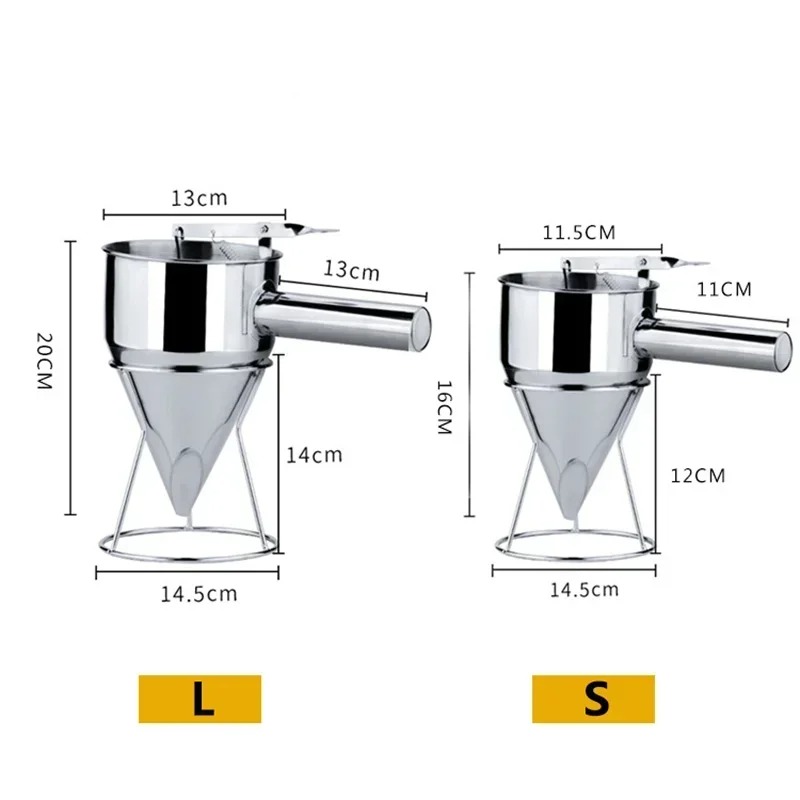 600/1200ML RVS vloeistof trech - Gaming Kitchen Accessories recensie en prijs