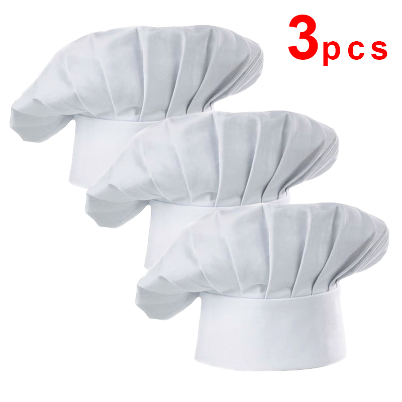 3 stks High22cm Koksmuts Witte - Gaming Kitchen Accessories recensie en prijs