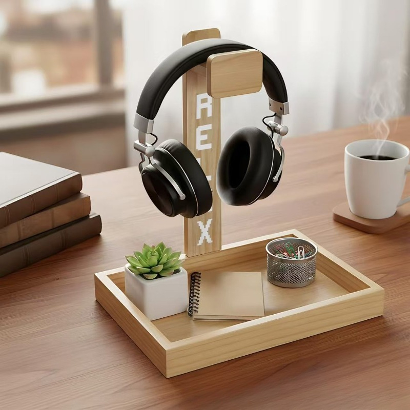 Houten gaming-headsetstandaard - Gaming Accessories Organizer recensie en prijs